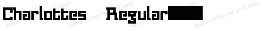 Charlottes Regular字体转换
